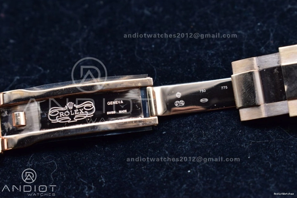 116685 YachtMaster RG on Edition Bracelet 1:1 II A Blue RG 1223 GMF Best TopPick Ceramic 1031